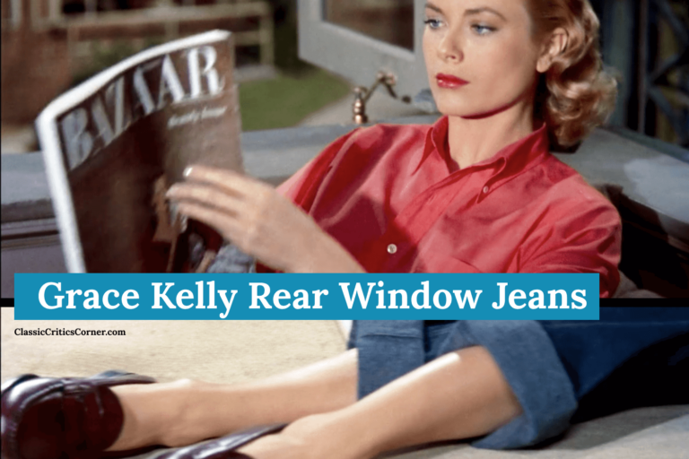 3 Insanely Chic Ways to Copy Grace Kelly Rear Window Jeans Outfit