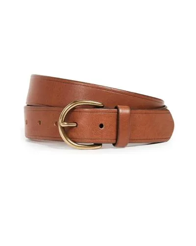 Image of brown leather belt