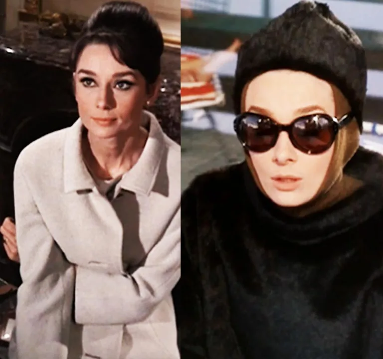 Images of Audrey Hepburn in "Charade"