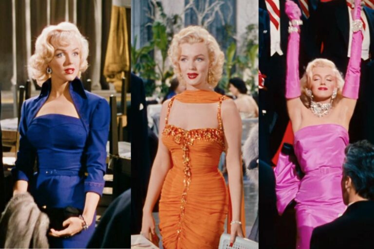 Marilyn Monroe Gentlemen Prefer Blondes Outfits – All her Gorgeous Glam Dresses