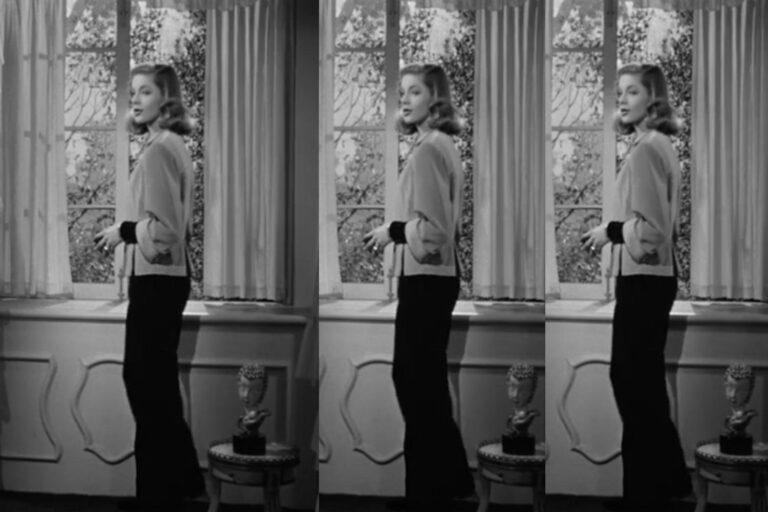 Lauren Bacall Pants – How to Wear Pants like an Old Hollywood Glamour Star