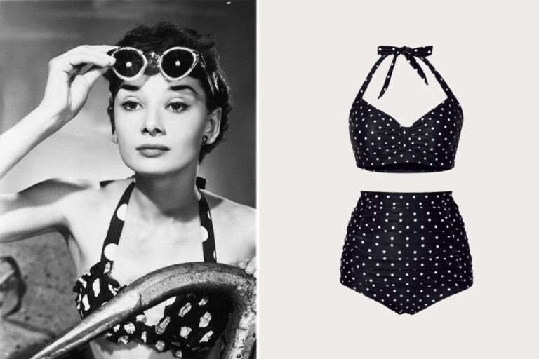 7 Vintage Audrey Hepburn Swimsuit Looks to Inspire Your Next Vacation