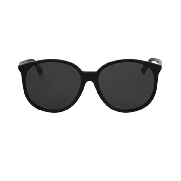 Image of black sunglasses on white background
