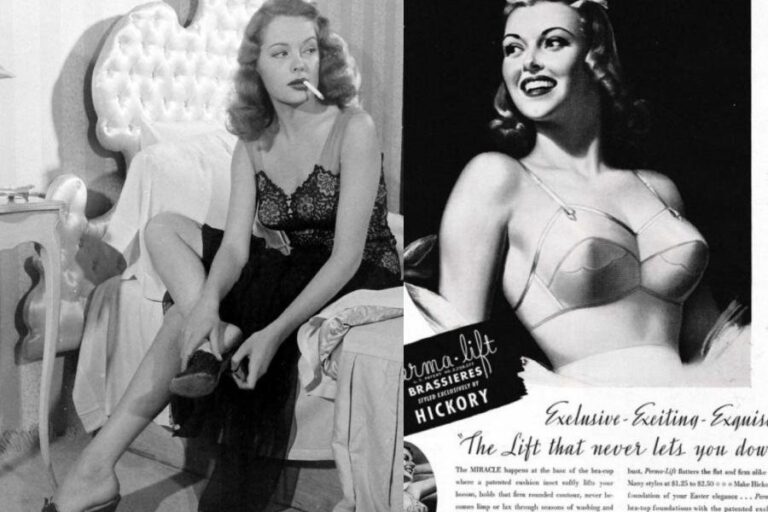 Sexy 1940s Lingerie – Bombshells & Vintage Bra Styles