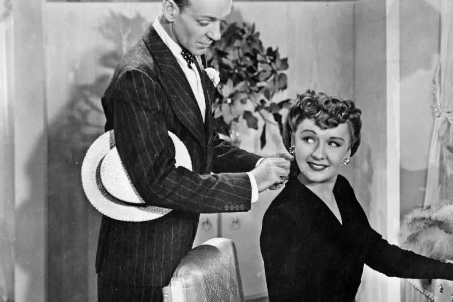 Image of Fred Astaire and  Virginia Dale in "Holiday Inn"