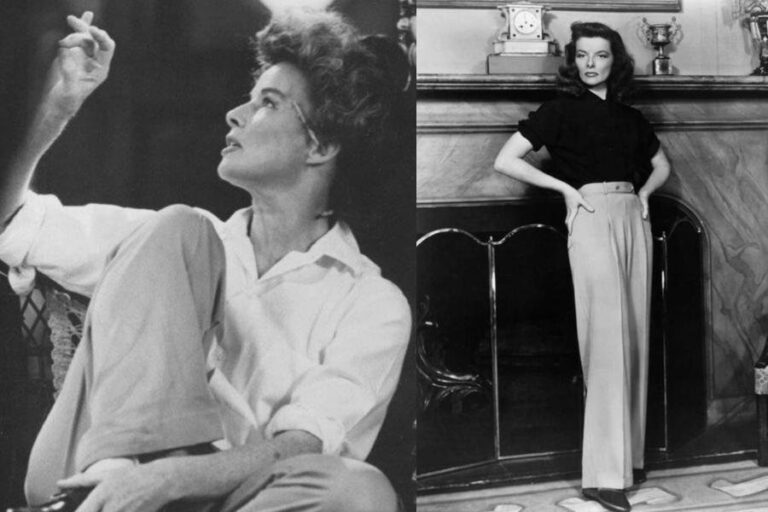 The Katharine Hepburn Style Guide – Her Vintage Tomboy Fashion