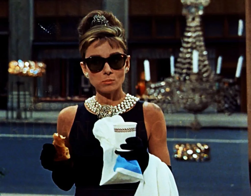 Image of Audrey Hepburn in Breakfast at Tiffanys