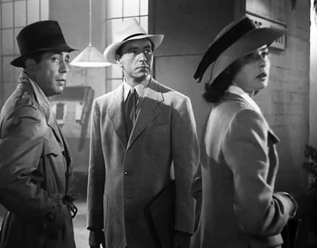 Image from the movie "Casablanca."