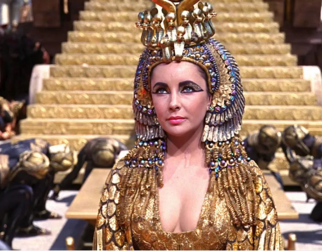 Image of Elizabeth Taylor in "Cleopatra."