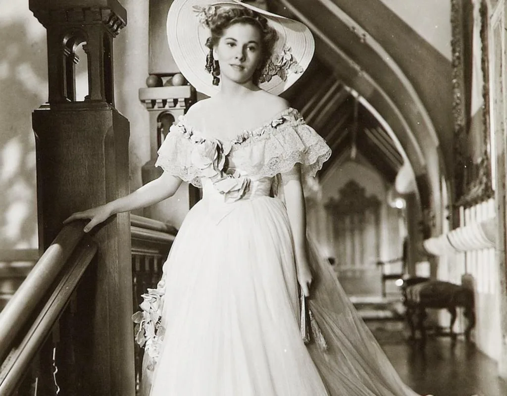 Image of Joan Fontaine in "Rebecca."