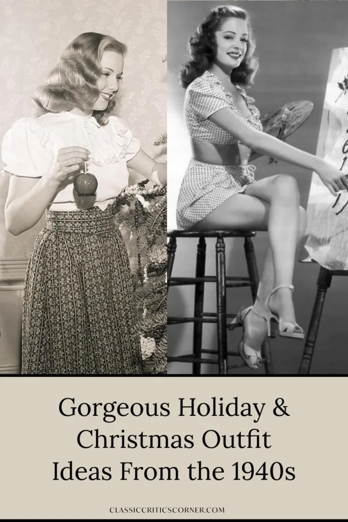 1940s Holiday Outfits