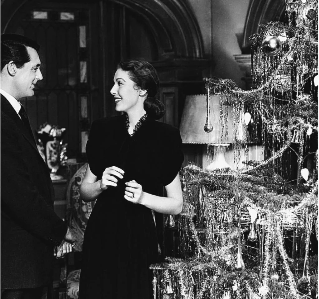 Image of Loretta Young and Cary Grant in "The Bishops Wife."