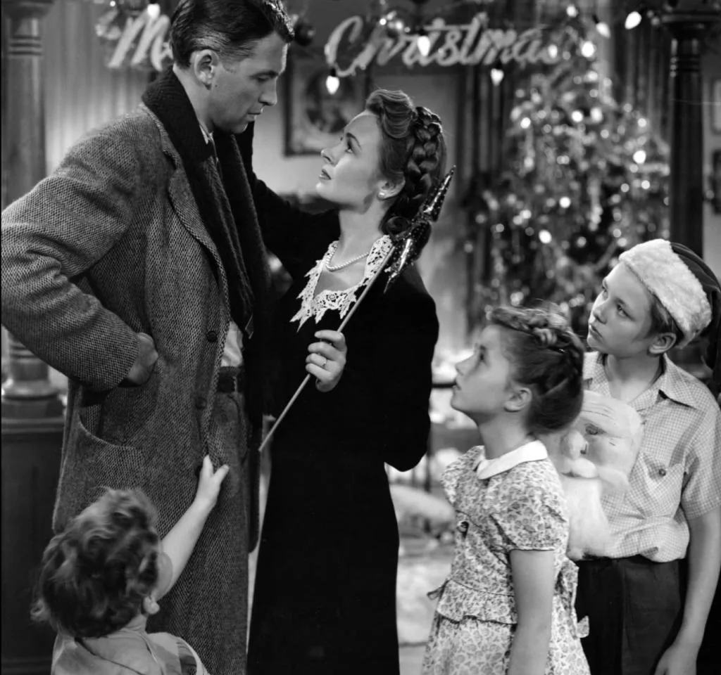 Image from the movie "It's a Wonderful Life."