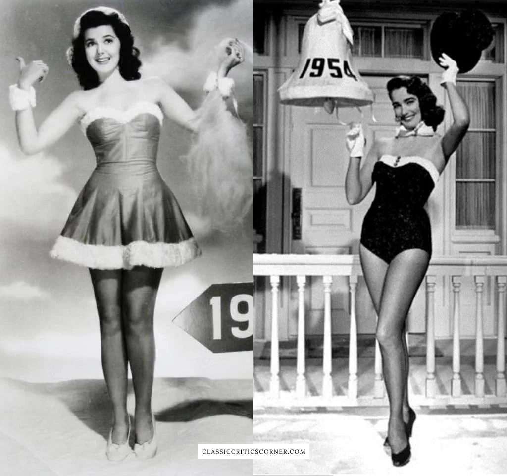 Images of pin up girls Ann Rutherford and Julie Adams