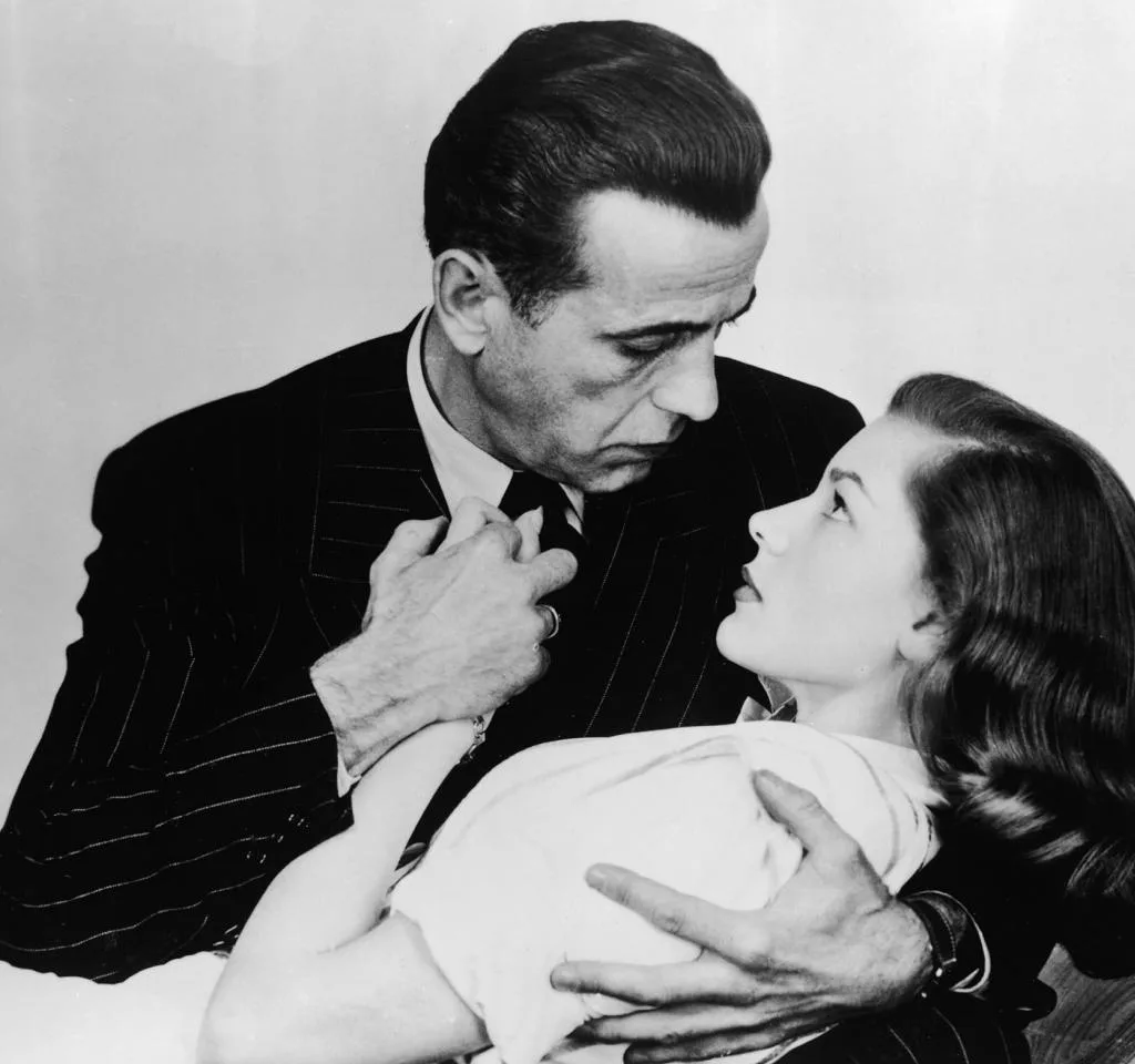 Image of Lauren Bacall and Humphrey Bogart in The Big Sleep