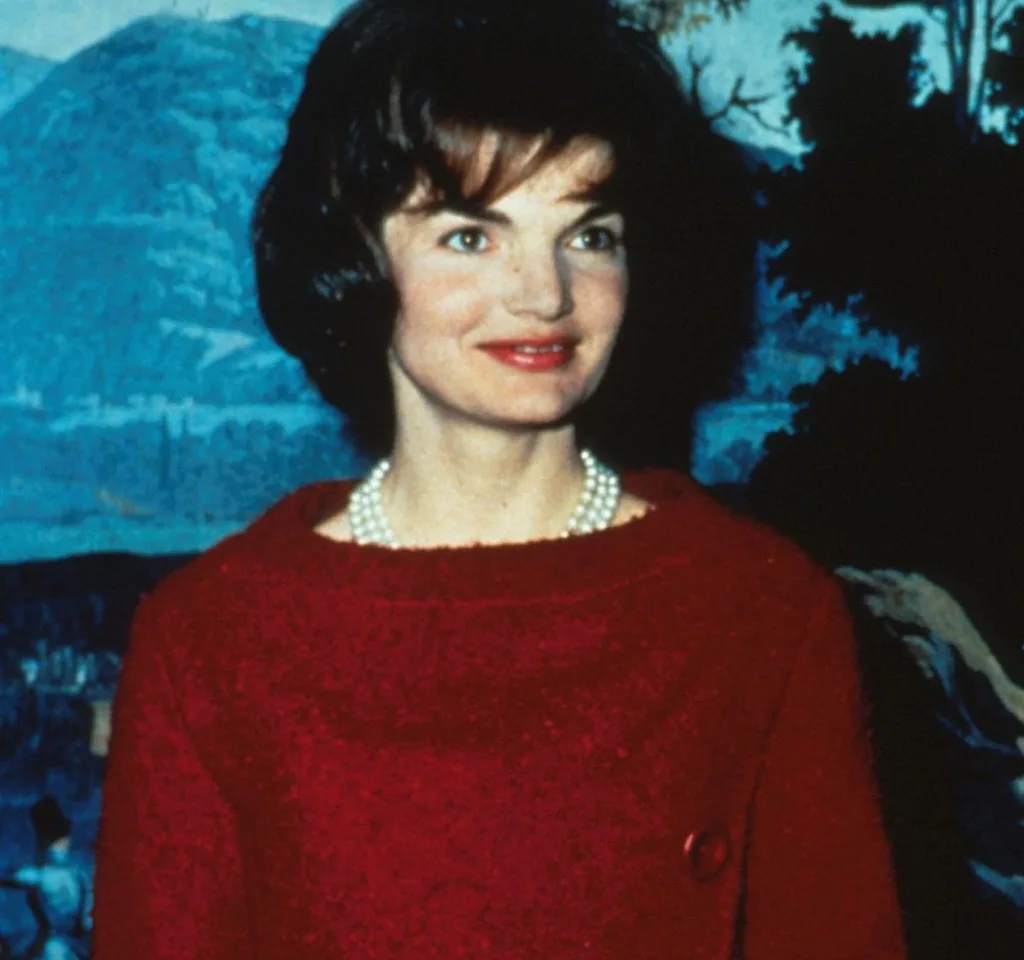 Image of Jackie Kennedy on Valentines Day