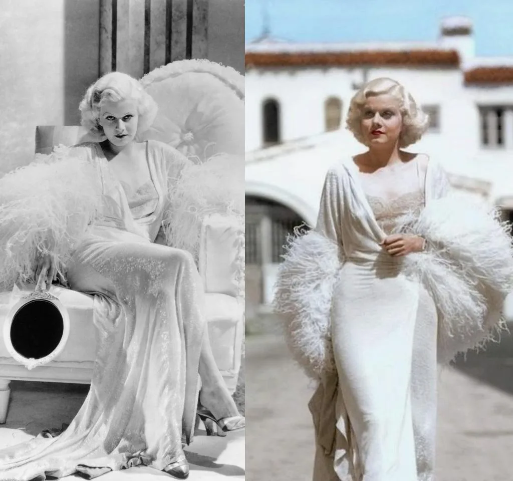 Images of Jean Harlow in the 1930s