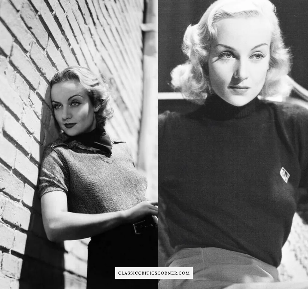Carole Lombard casual style