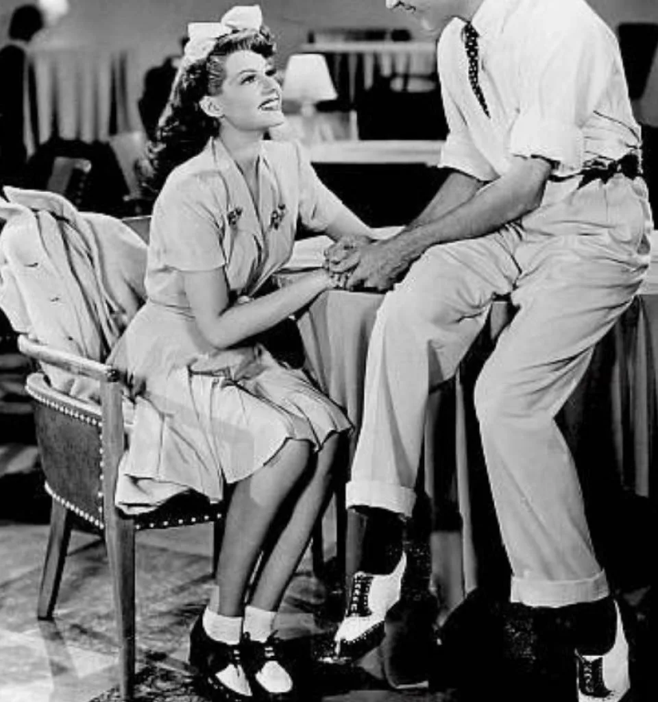 Images of old hollywood stars dressing the bobby soxer aesthetic